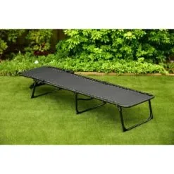 ALFRESCO LIVING Vancouver Premium 3 Position Folding Relaxer Bed - Black 10 ALFRESCO LIVING Vancouver Premium 3 Position Folding Relaxer Bed - Black -Garden Furniture Shop 395731 vancouver premium 3 position folding relaxer bed 4