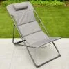 ALFRESCO LIVING Dakota 3 Position Relaxer Deck Chair With Pillow